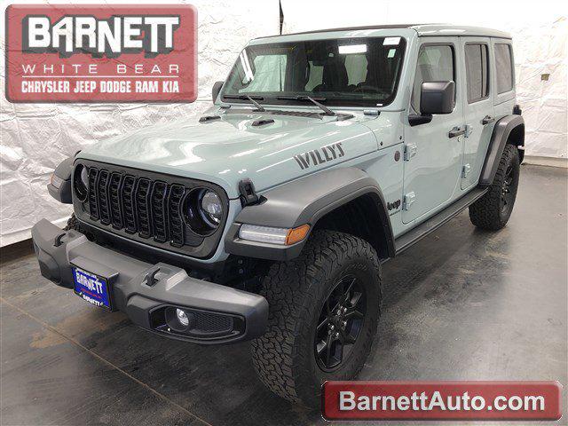 2024 Jeep Wrangler 4-Door Willys 4x4 2024 Jeep Wrangler 4-Door Willys 4x4
