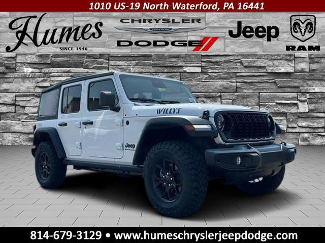 2025 Jeep Wrangler WRANGLER 4-DOOR WILLYS 2025 Jeep Wrangler WRANGLER 4-DOOR WILLYS