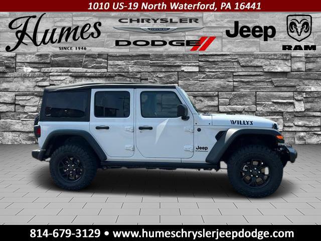 2025 Jeep Wrangler WRANGLER 4-DOOR WILLYS 2025 Jeep Wrangler WRANGLER 4-DOOR WILLYS