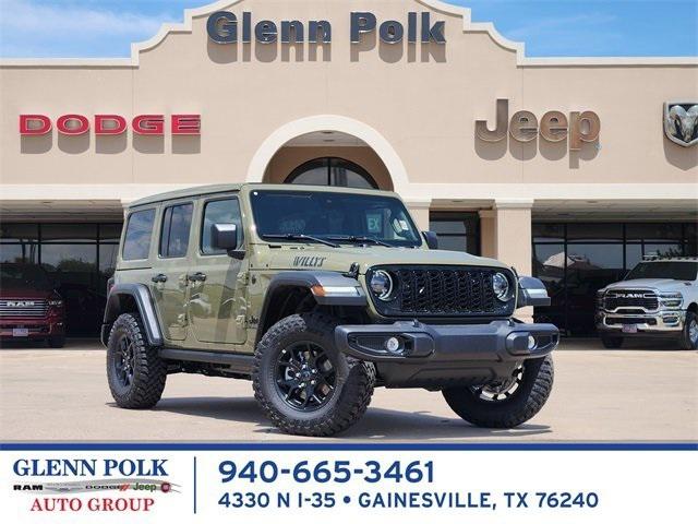 2025 Jeep Wrangler WRANGLER 4-DOOR WILLYS 2025 Jeep Wrangler WRANGLER 4-DOOR WILLYS