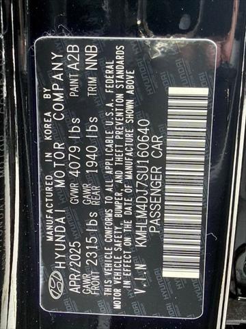 2025 Hyundai Elantra Hybrid SEL Sport