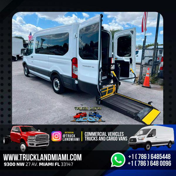 2019 Ford Transit Medium Roof w/Sliding Side Door w/RWB Van for sale in Miami, FL