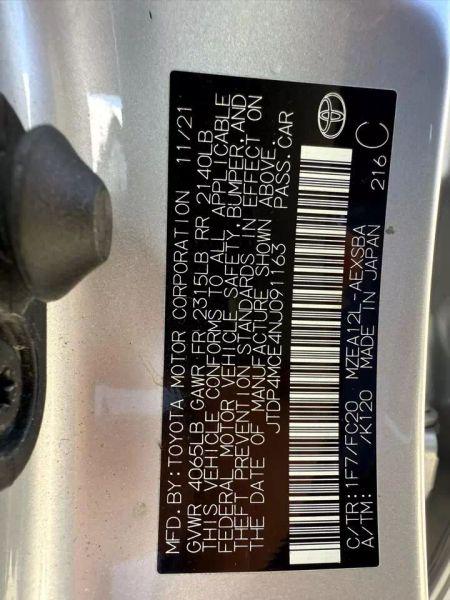 2022 Toyota Corolla SE