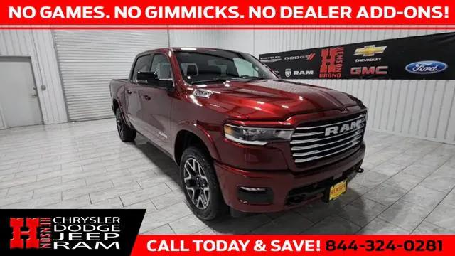 2025 RAM Ram 1500 RAM 1500 LARAMIE CREW CAB 4X4 57 BOX