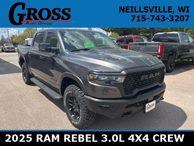 2025 RAM Ram 1500 RAM 1500 REBEL CREW CAB 4X4 57 BOX