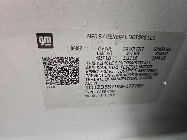 2022 Chevrolet Malibu FWD LT