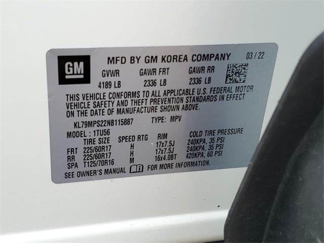 Used 2022 Chevrolet Trailblazer For Sale in Waterford Twp, MI