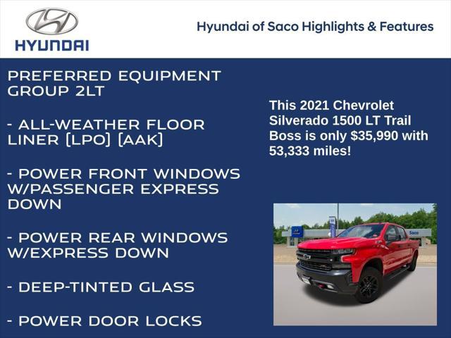 2021 Chevrolet Silverado 1500 4WD Crew Cab Short Bed LT Trail Boss