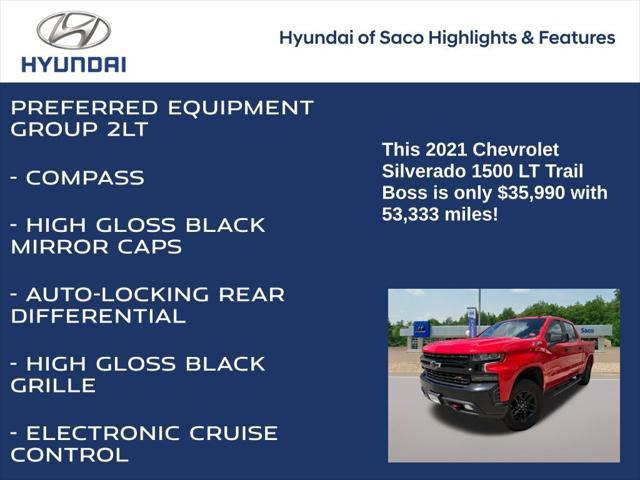 2021 Chevrolet Silverado 1500 4WD Crew Cab Short Bed LT Trail Boss
