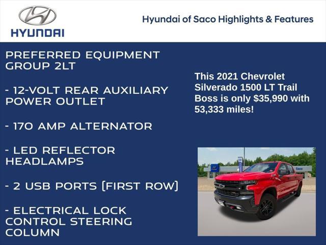 2021 Chevrolet Silverado 1500 4WD Crew Cab Short Bed LT Trail Boss
