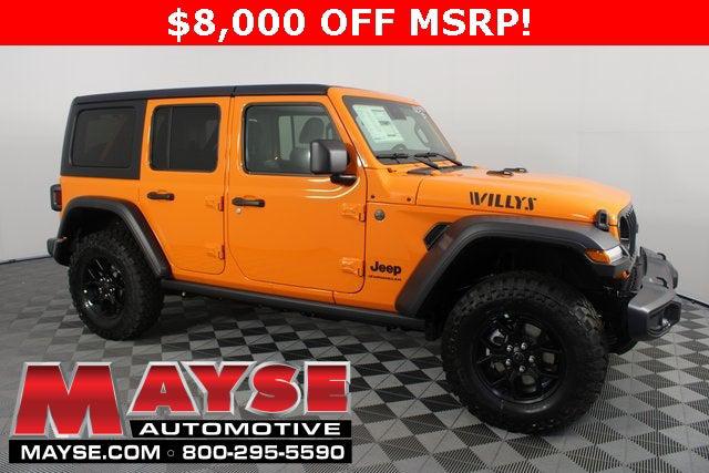 2025 Jeep Wrangler WRANGLER 4-DOOR WILLYS