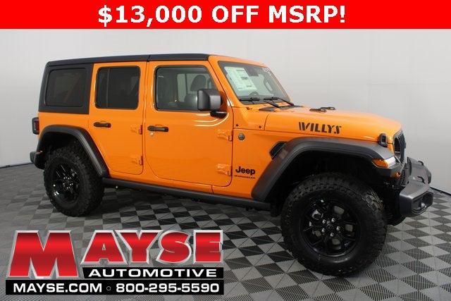 2025 Jeep Wrangler WRANGLER 4-DOOR WILLYS