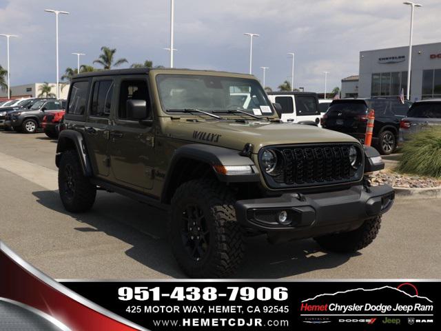 2025 Jeep Wrangler WRANGLER 4-DOOR WILLYS