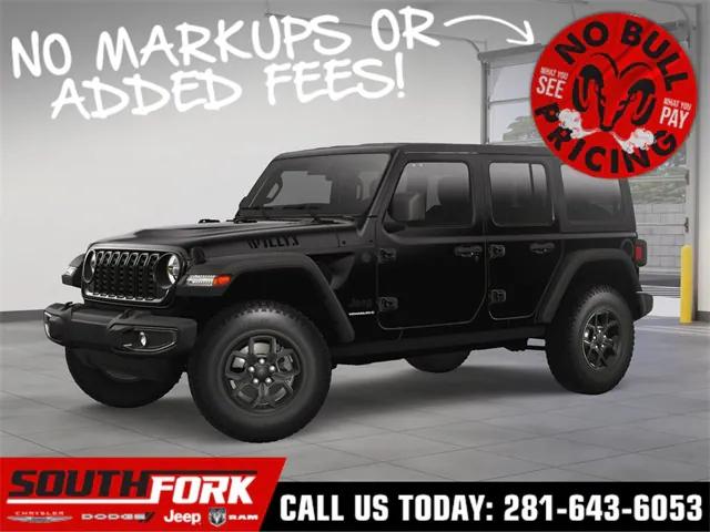 2025 Jeep Wrangler WRANGLER 4-DOOR WILLYS 2025 Jeep Wrangler WRANGLER 4-DOOR WILLYS