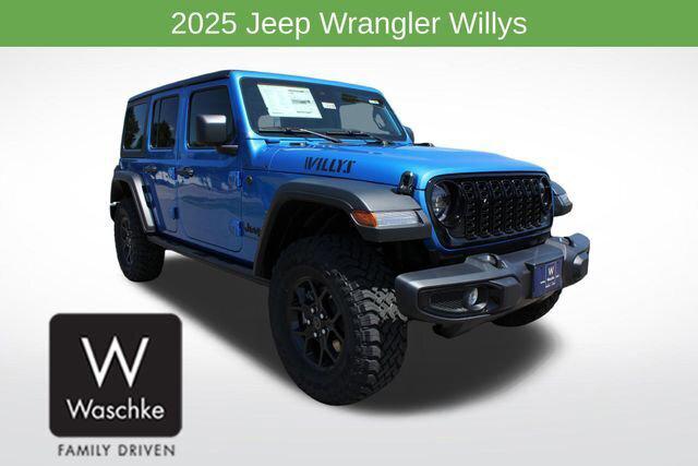 2025 Jeep Wrangler WRANGLER 4-DOOR WILLYS 2025 Jeep Wrangler WRANGLER 4-DOOR WILLYS