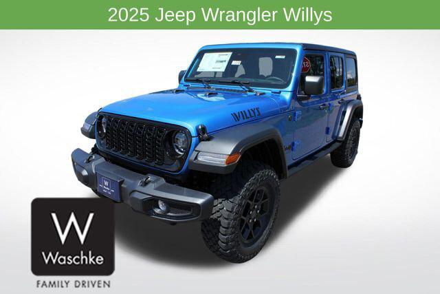 2025 Jeep Wrangler WRANGLER 4-DOOR WILLYS 2025 Jeep Wrangler WRANGLER 4-DOOR WILLYS