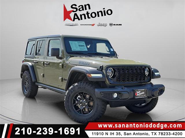2025 Jeep Wrangler WRANGLER 4-DOOR WILLYS 2025 Jeep Wrangler WRANGLER 4-DOOR WILLYS
