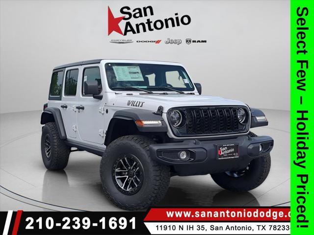 2025 Jeep Wrangler WRANGLER 4-DOOR WILLYS 2025 Jeep Wrangler WRANGLER 4-DOOR WILLYS