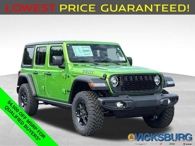 2025 Jeep Wrangler WRANGLER 4-DOOR WILLYS