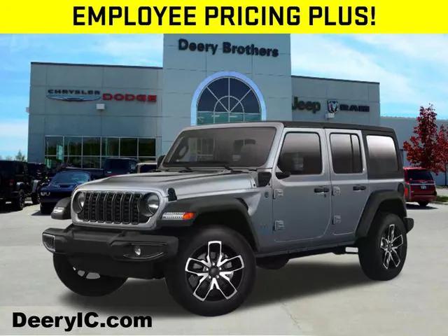 2025 Jeep Wrangler 4xe WRANGLER 4-DOOR SPORT S 4xe