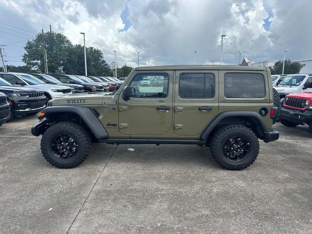2025 Jeep Wrangler WRANGLER 4-DOOR WILLYS 2025 Jeep Wrangler WRANGLER 4-DOOR WILLYS