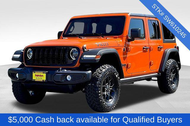 2025 Jeep Wrangler WRANGLER 4-DOOR WILLYS 2025 Jeep Wrangler WRANGLER 4-DOOR WILLYS