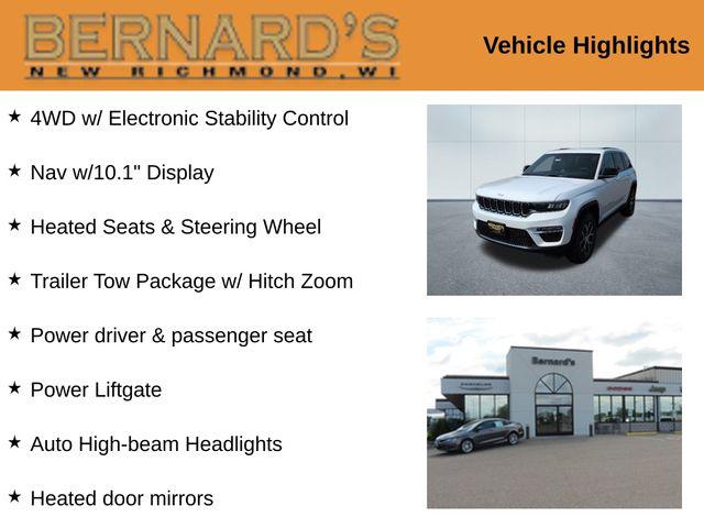 2025 Jeep Grand Cherokee GRAND CHEROKEE LIMITED 4X4