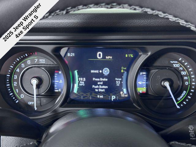 2025 Jeep Wrangler 4xe WRANGLER 4-DOOR SPORT S 4xe