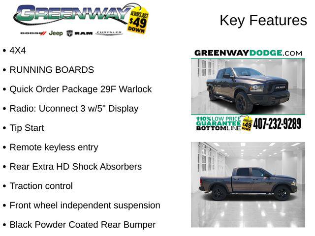 2023 RAM 1500 Classic Warlock Crew Cab 4x4 57 Box
