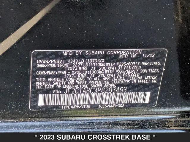 2023 Subaru Crosstrek 2.0i