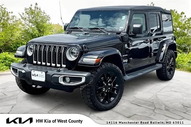 2021 Jeep Wrangler 4xe Unlimited Sahara 4x4 for sale in Ballwin, MO