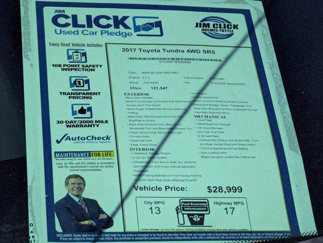 Used 2017 Toyota Tundra For Sale in Tucson, AZ