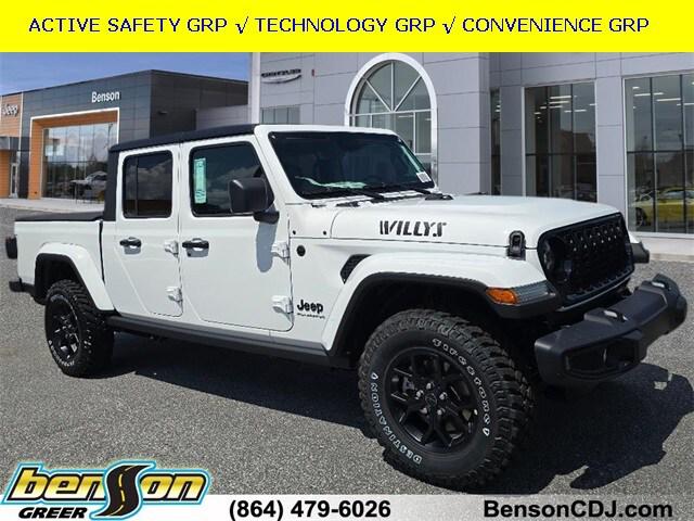 2025 Jeep Gladiator GLADIATOR WILLYS 4X4 2025 Jeep Gladiator GLADIATOR WILLYS 4X4