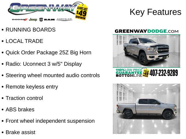 2020 RAM 1500 Big Horn Crew Cab 4x2 57 Box