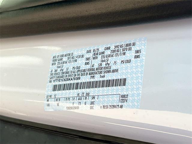 2025 Ford Transit Cargo Van Base
