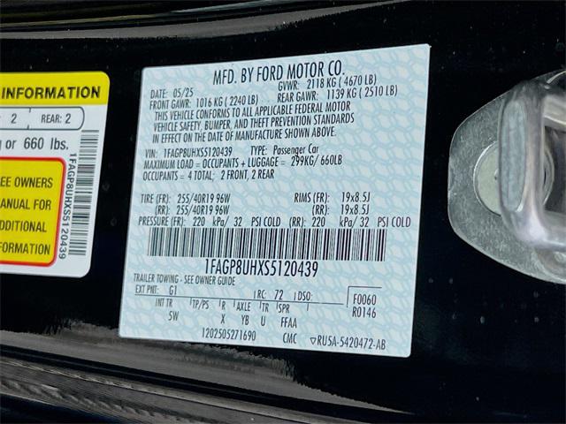 2025 Ford Mustang EcoBoost Premium Convertible