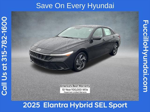 2025 Hyundai Elantra Hybrid SEL Sport for sale in WATERTOWN, NY