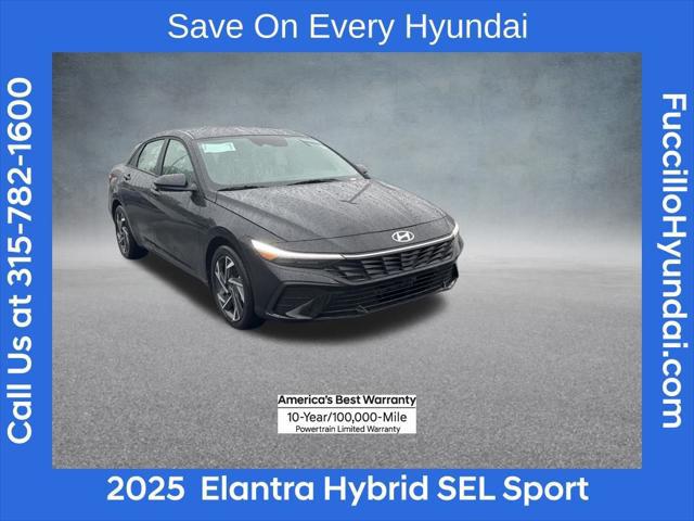 2025 Hyundai Elantra Hybrid SEL Sport