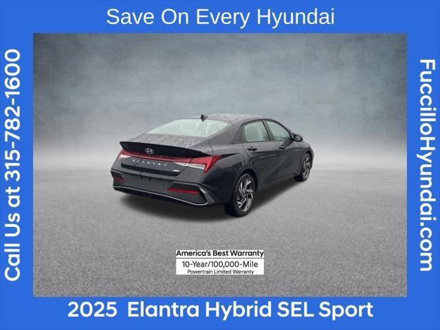 2025 Hyundai Elantra Hybrid SEL Sport