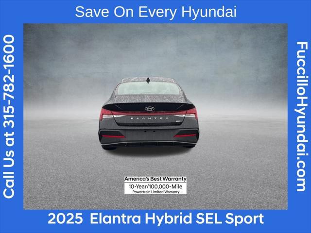 2025 Hyundai Elantra Hybrid SEL Sport