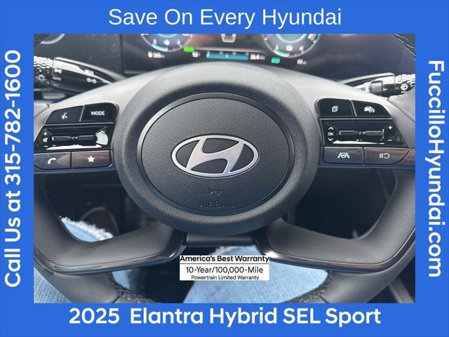 2025 Hyundai Elantra Hybrid SEL Sport