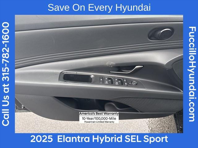 2025 Hyundai Elantra Hybrid SEL Sport