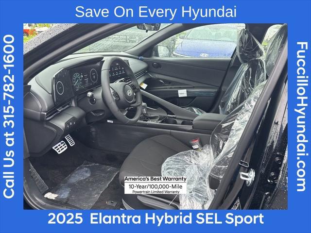 2025 Hyundai Elantra Hybrid SEL Sport