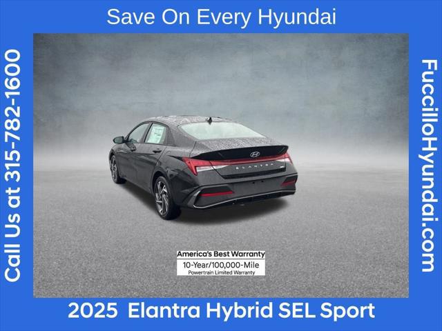 2025 Hyundai Elantra Hybrid SEL Sport