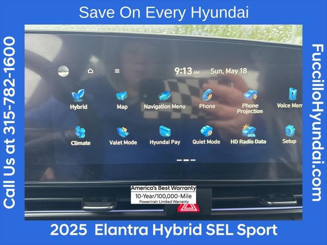 2025 Hyundai Elantra Hybrid SEL Sport