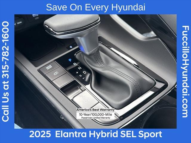 2025 Hyundai Elantra Hybrid SEL Sport
