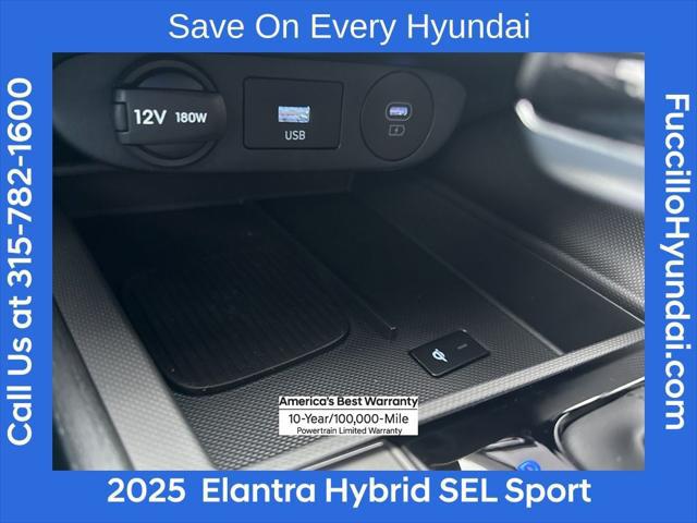 2025 Hyundai Elantra Hybrid SEL Sport