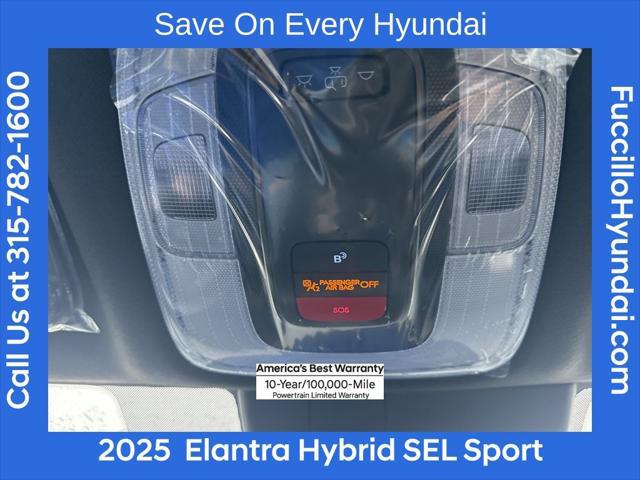 2025 Hyundai Elantra Hybrid SEL Sport