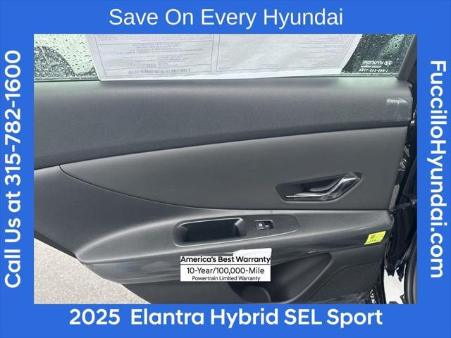 2025 Hyundai Elantra Hybrid SEL Sport