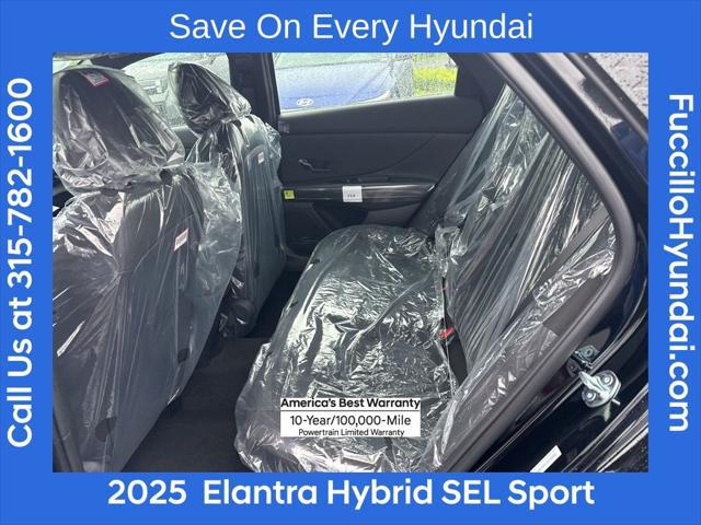2025 Hyundai Elantra Hybrid SEL Sport